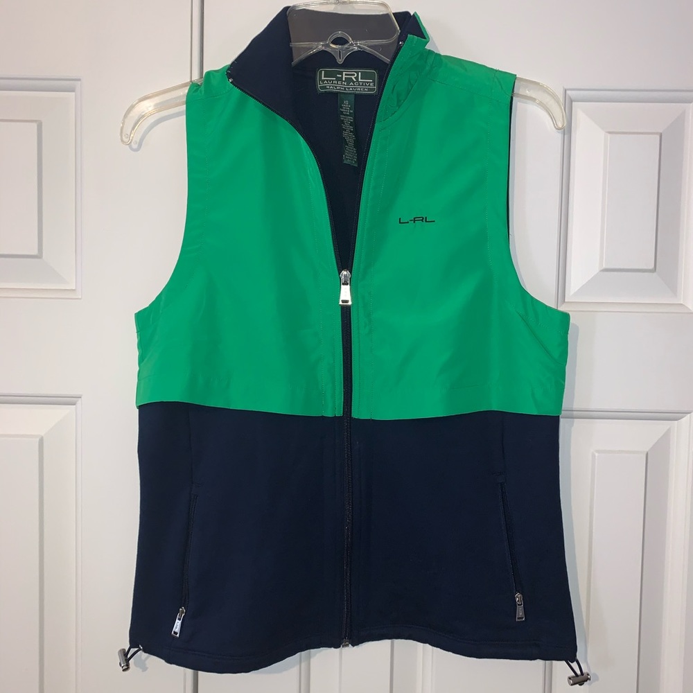 EUC Lauren Ralph Lauren Full ZIP Vest Size XS.